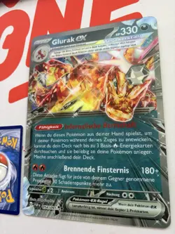 Pokemon Glurak EX Jumbo Promo deutsch XXL Oversize Wackelbild SVP 196 - Image 2