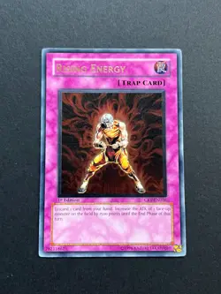 Yugioh! Rising Energy - 1st Edition CRV-EN056 ULTIMATE Rare (LP) 1996 - Image 1
