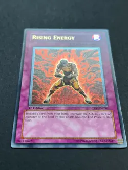 Yugioh! Rising Energy - 1st Edition CRV-EN056 ULTIMATE Rare (LP) 1996 - Image 3