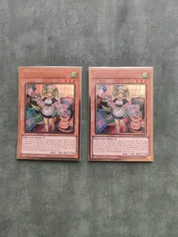 YuGiOh! Parlor Dragonmaid MAGO-EN023 Gold Rare 1st Ed - Image 1