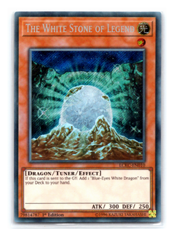 The White Stone Of Legend - LCKC-EN010 - Secret Rare 1st Edition Yugioh - Image 1