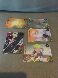 9 MIXED Naruto Cards KAYOU 5 Cards/Pack 2xEach Tier 2 Waves 1, 7 & Tier 3 Wave 1 - Image 5