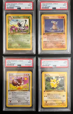 1999 Pokemon Jungle common/uncommon set (1st edition English) - cards #33-64 - Image 1