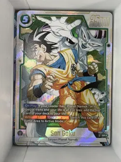 Son Goku SB02-038 Alternate Art Manga Booster 02 Dragon Ball Card English - Image 1