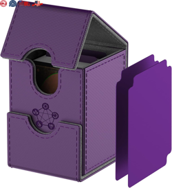 MIXPOET Deck Box for MTG Commander Cards Trading Card Case with 2 Dividers per - Image 2