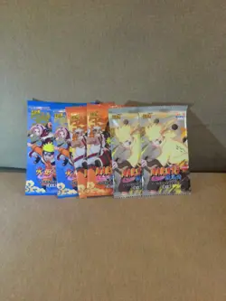 6 MIXED Naruto Cards KAYOU 5 Cards/Pack 2xEach Tier 2 Waves 1, 7 & Tier 3 Wave 1 - Image 1