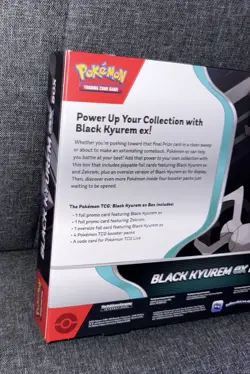 *SEALED* Pokemon TCG Black Kyurem ex Box - Stamped Promo Cards + 4 Booster Packs - Image 3