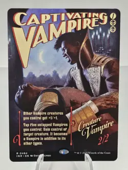 MTG / Captivating Vampire / INR / #0484 / Regular (Showcase) / Rare / NM - Image 1