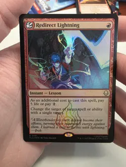 Redirect Lightning FOIL 151 Avatar: The Last Airbender TLA MTG Rare Unplayed NM - Image 1