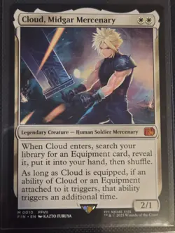 Cloud, Midgar Mercenary Final Fantasy Regular FIN 0010 - Image 1