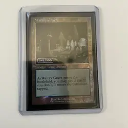 MTG Watery Grave *FOIL SERIALIZED* #46/500 Ravnica Remastered MT/NM Free Ship - Image 3