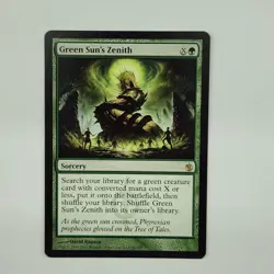 Green Sun's Zenith Mirrodin Besieged Regular MTG - Image 1