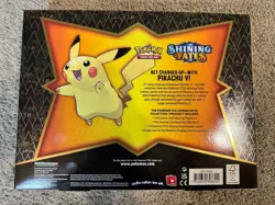 Pokemon TCG: Shining Fates Pikachu V Collection Box New 4 Packs 820650828690 - Image 2