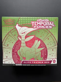 Pokemon TCG - Temporal Forces Iron Leaves Elite Trainer Box - New & Sealed - Image 1