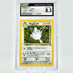 Wigglytuff 16/64 NM/MINT CGC 8.5 Holo Rare Jungle Set 1999 Vintage Pokemon TCG - Image 1