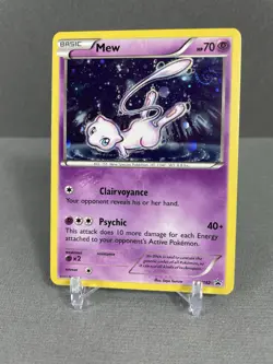HD Galaxy Swirl Mew XY192 Black Star Promo Cosmos Holo Pokemon NM/LP+ #2 - Image 1