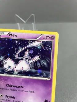 HD Galaxy Swirl Mew XY192 Black Star Promo Cosmos Holo Pokemon NM/LP+ #2 - Image 2