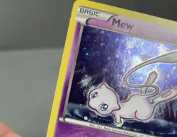 HD Galaxy Swirl Mew XY192 Black Star Promo Cosmos Holo Pokemon NM/LP+ #2 - Image 3