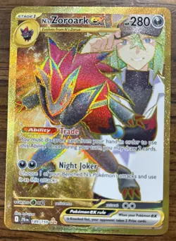2025 Pokemon Journey Together N’s Zoroark ex #189 (English) - Image 1