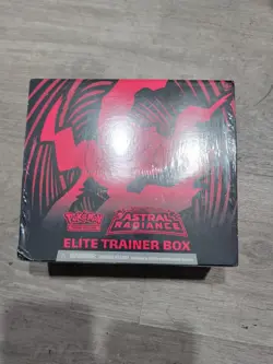 POKEMON Sword Shield Astral Radiance ELITE TRAINER SEALED ETB - Image 1