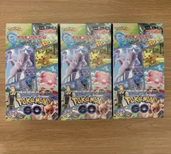 Pokemon Go Booster Boxes (3) S10b New, Official US Seller - Image 1