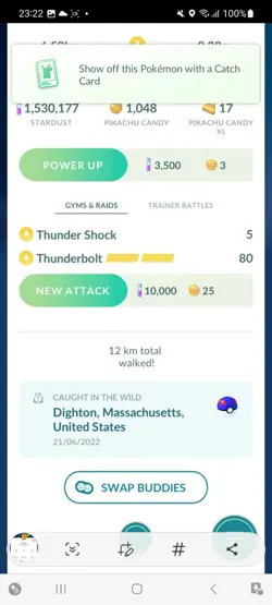 Pokemon Go Shiny Pikachu TCG Hat - Image 2