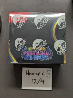 Pokemon TCG: Phantasmal Flames Mega Evolution Factory Sealed Booster Box - Image 1
