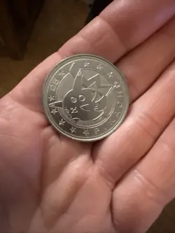 Pikachu Thunderstorm Gift Set Metal Coin 2000 English Pokemon TCG - Image 1