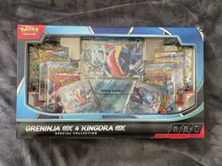 Pokemon Greninja EX & Kingdra EX Special Collection - New And Sealed - Image 1