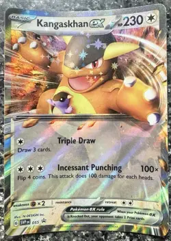 Pokemon TCG Kangaskhan EX SVP 055 - SV Black Star Promo (Free UK Post) - Image 1