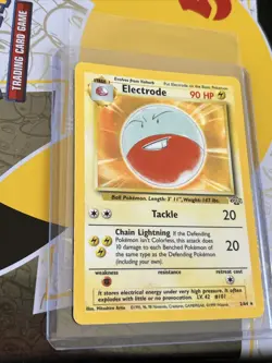 Electrode - 2/64 Jungle Unlimited Holo Rare Pokemon - Lp 1999 Vintage - Image 3