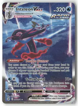 Pokemon Inteleon VMAX (Alternate Art Secret) Secret Rare SWSH08: Fusion Strike 2 - Image 1
