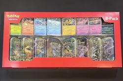 Pokemon TCG Prismatic Evolutions Costco Mini Tins 8 Pack - New & Sealed ✅ - Image 1