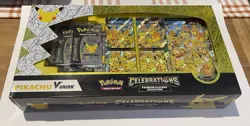 Pokemon Celebrations 25th Anniversary Pikachu V-union Premium Playmat Collection - Image 1