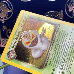 Pokemon TCG Team Rocket Dark Arbok 2/82 Holo Rare LP - Image 4