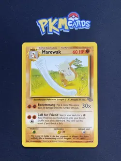 Pokemon TCG Marowak Jungle 39/64 Regular LP. - Image 1