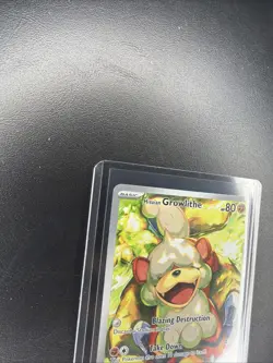 Pokemon TCG: Hisuian Growlithe 181/167 - IR - Twilight Masquerade - *NM* - Image 3