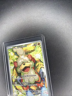 Pokemon TCG: Hisuian Growlithe 181/167 - IR - Twilight Masquerade - *NM* - Image 4