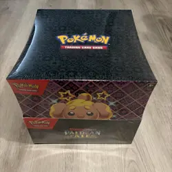 POKEMON PALDEAN FATES TECH STICKER COLLECTION 12-CT DISPLAY CASE SEALED - Image 1