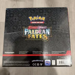 POKEMON PALDEAN FATES TECH STICKER COLLECTION 12-CT DISPLAY CASE SEALED - Image 4