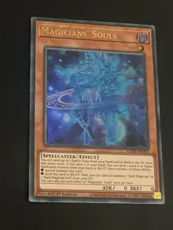 Yu-Gi-Oh! Magicians' Souls LED6-EN002 ULTRA RARE HALO NM/mint - Image 1