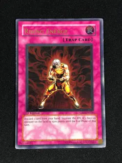 YUGIOH RISING ENERGY CRV-EN056 1ST ULTIMATE LIGHT PLAY - Image 1