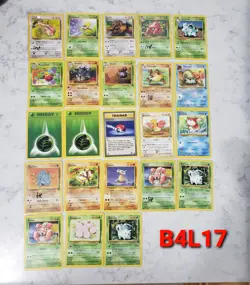Pokemon TCG Vintage WOTC Jungle Card Lot B4L17 - Image 1