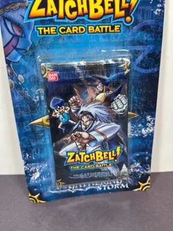 Zatch Bell The Gathering Storm 1st Edition Booster Card Pack 2006 Bandai TCG #2 - Image 2