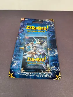 Zatch Bell The Gathering Storm 1st Edition Booster Card Pack 2006 Bandai TCG #2 - Image 5