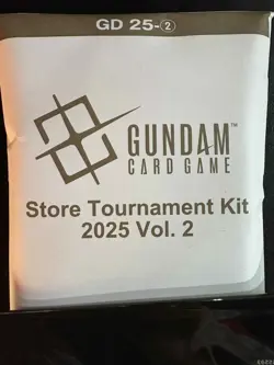 8*Gundam Card Game Store Tournament Kits 2025 Vol 2 English SEALED - Image 1