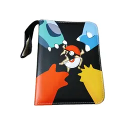 Card Binder for Pokemon Cards Holder Fits 200 Cards with Removable Sleeves TCG - Image 1