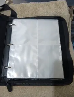 Card Binder for Pokemon Cards Holder Fits 200 Cards with Removable Sleeves TCG - Image 4