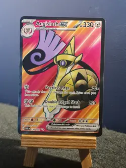 Aegislash EX 230/182 Holo Ultra Rare S & V Paradox Rift Pokemon Card - Image 1