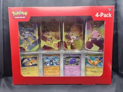 2x Pokemon 4 Mini Tins + 4 Promo Cards Bundle Sam's Club Exclusive New - Image 2